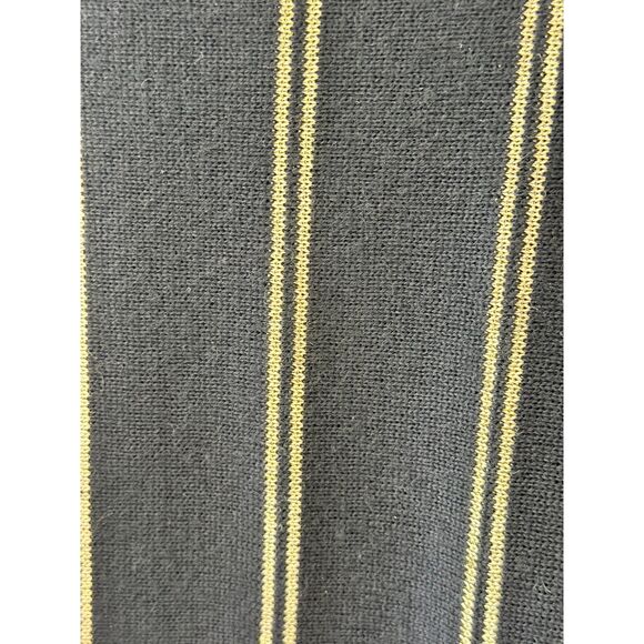 80s 90s Liz Claiborne Wool Blend Shoulder Button Stripe Pullover Hong Kong M - Picture 6 of 6